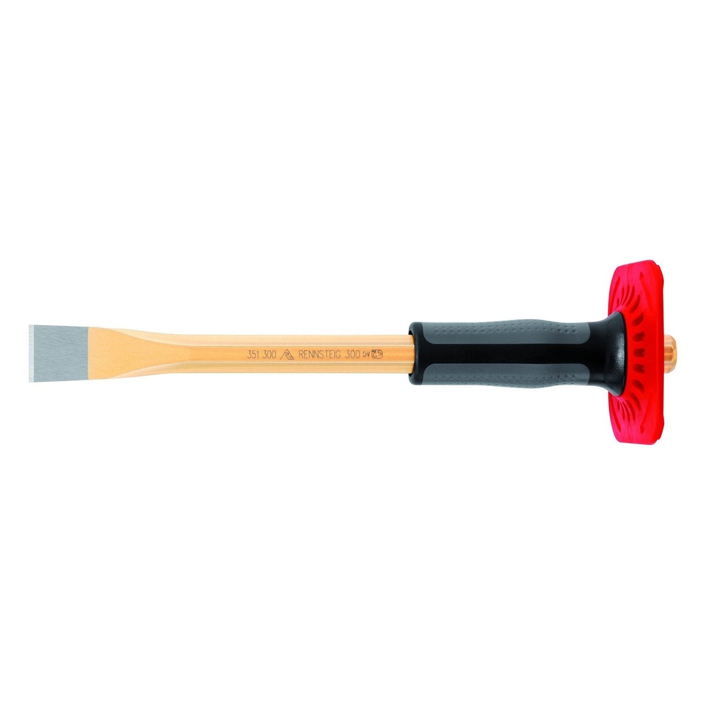 Rennsteig 351 250 0 - Cincel octogonal construcción Rennsteig con empuñadura protectora 250x16x23 mm.