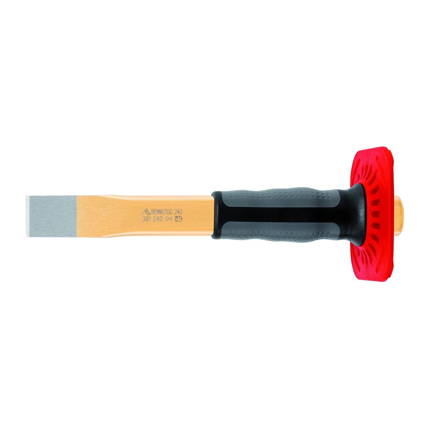 Rennsteig 381 240 0 - Escarpa plana Rennsteig con empuñadura protectora 240x26x7 mm.