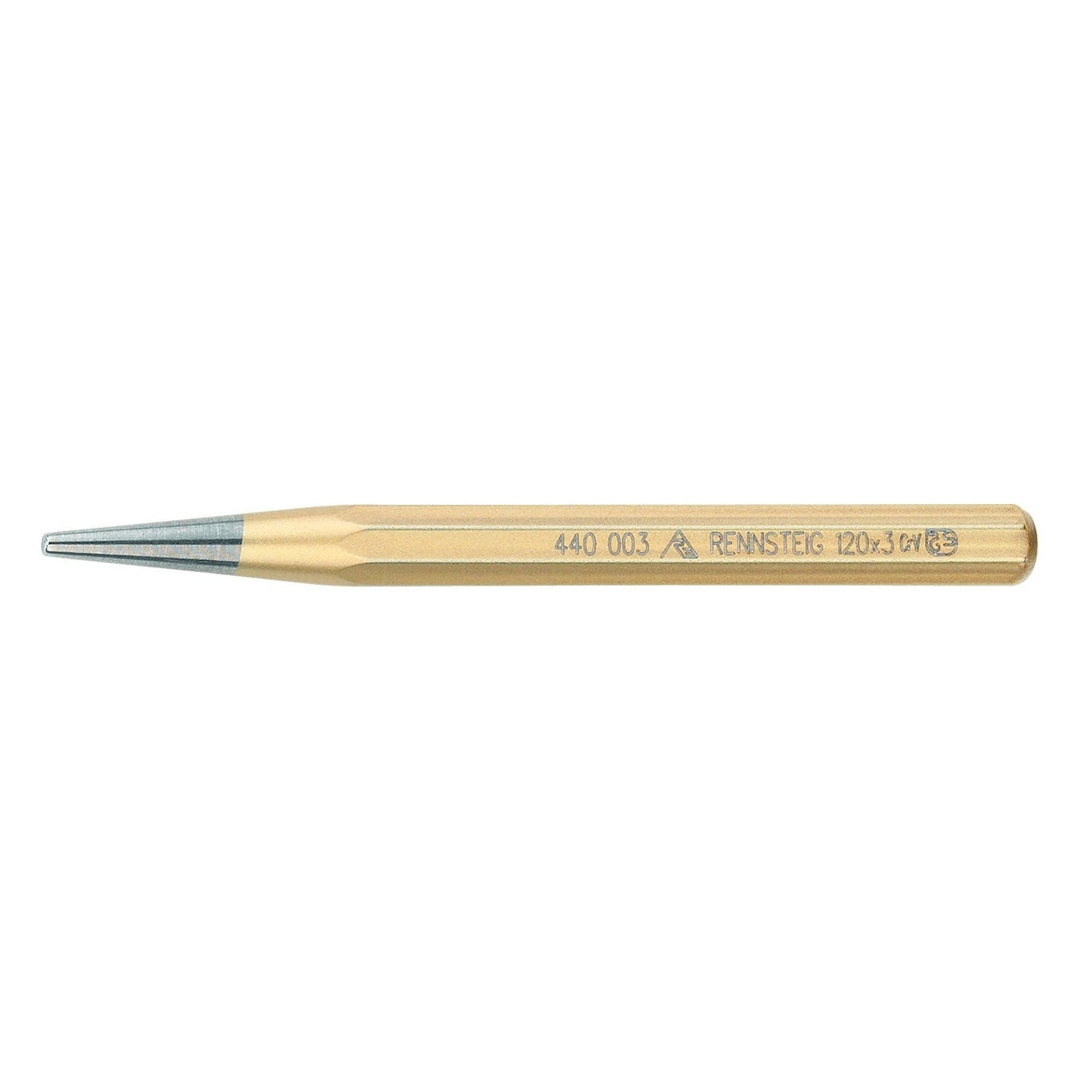 Rennsteig 440 001 0 - Botador cónico octogonal Rennsteig 1 mm.
