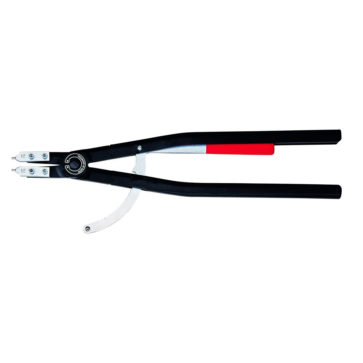 Rennsteig 780 145 2 - Pliers with 90º mouth for Rennsteig internal washers, for washers from 242 to 400 mm.