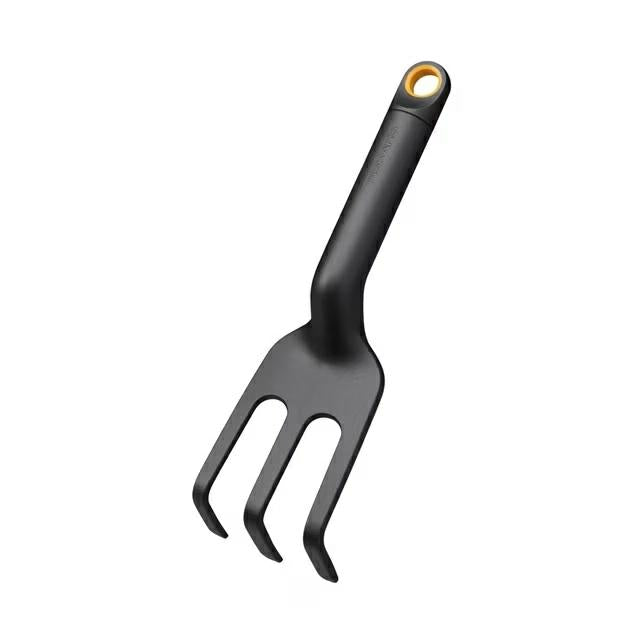 Fiskars Cultivador, Longitud total 27 cm, 65 % Plástico reciclado con fibra de vidrio, Solid, 1072102