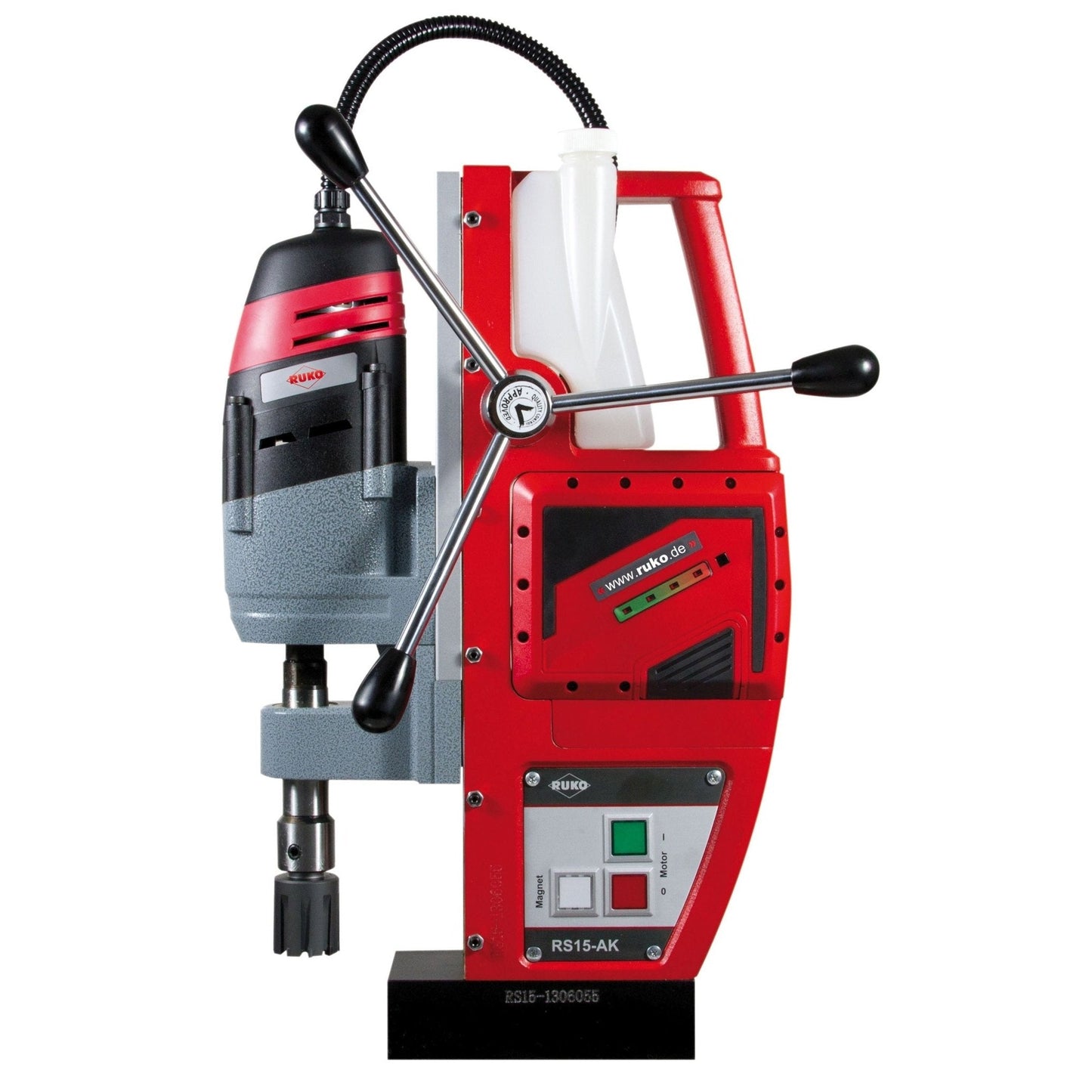 Ruko 108015AK - Perceuse à colonne à base magnétique avec batterie lithium RS15