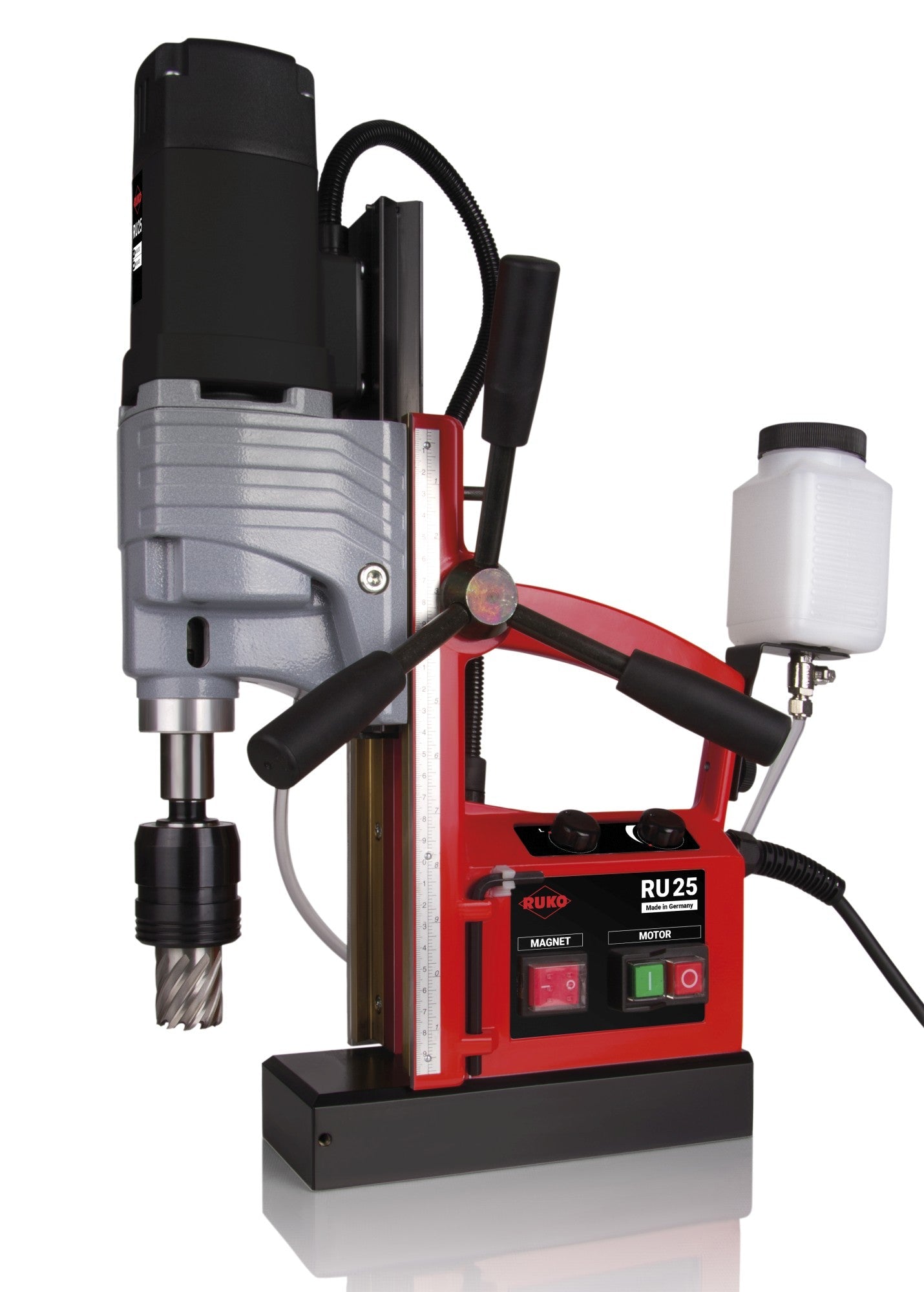 Ruko 108025RU - Taladro de columna de base magnética RU25 - Ferrotecnia