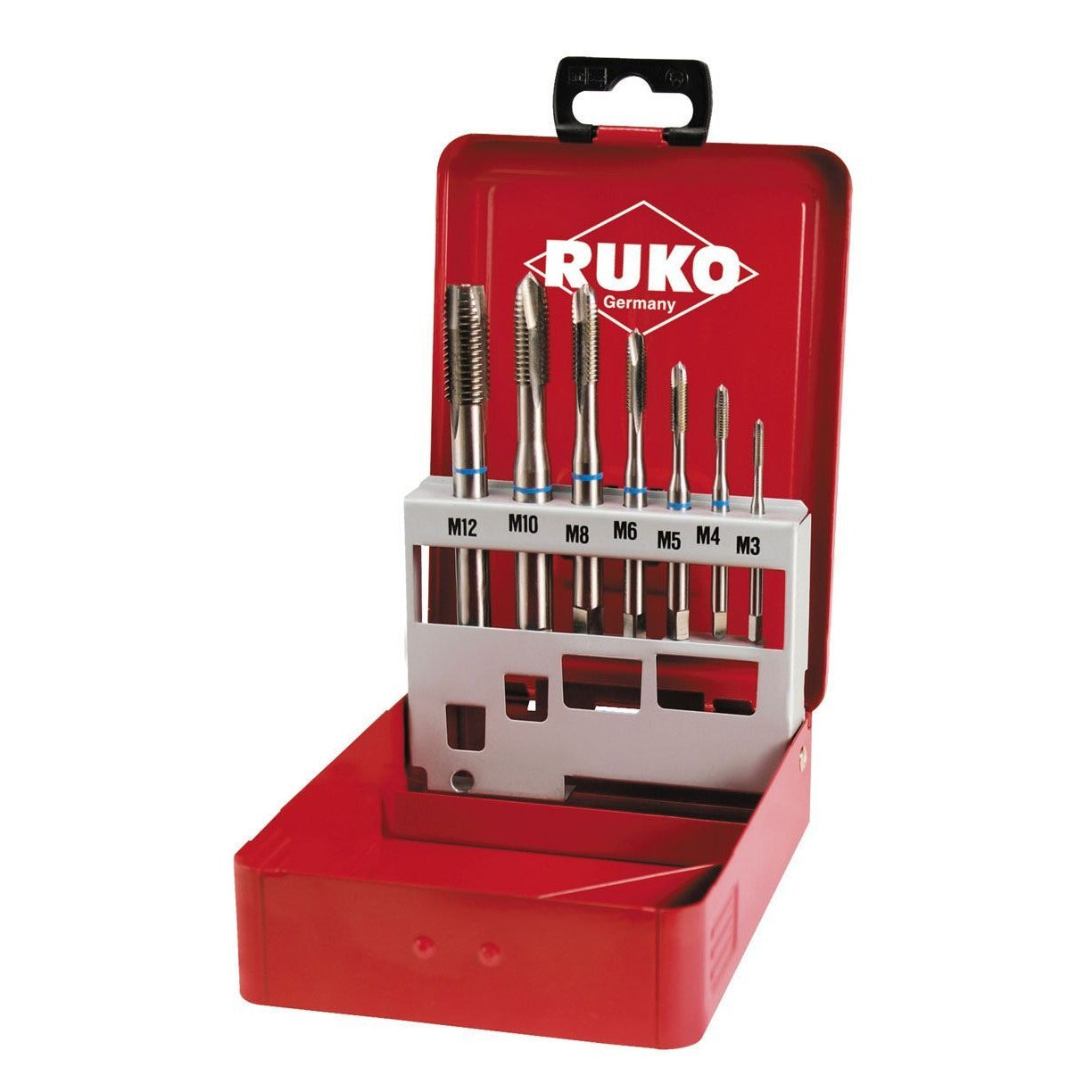 Ruko 245057 - Set of 7 machine taps M DIN 371 / 376 HSS ground Type B