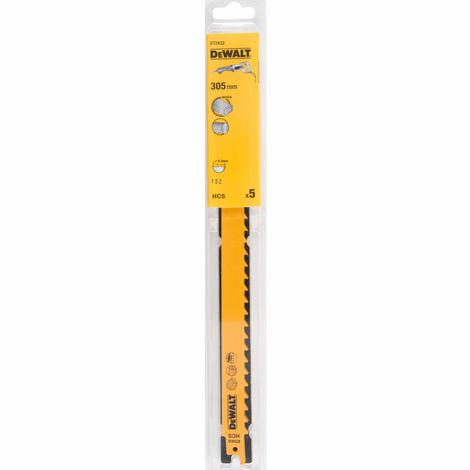 DeWalt DT2432-QZ - Hojas demolición bi-metal en acero y cobalto, 305 m hoja para podar larga