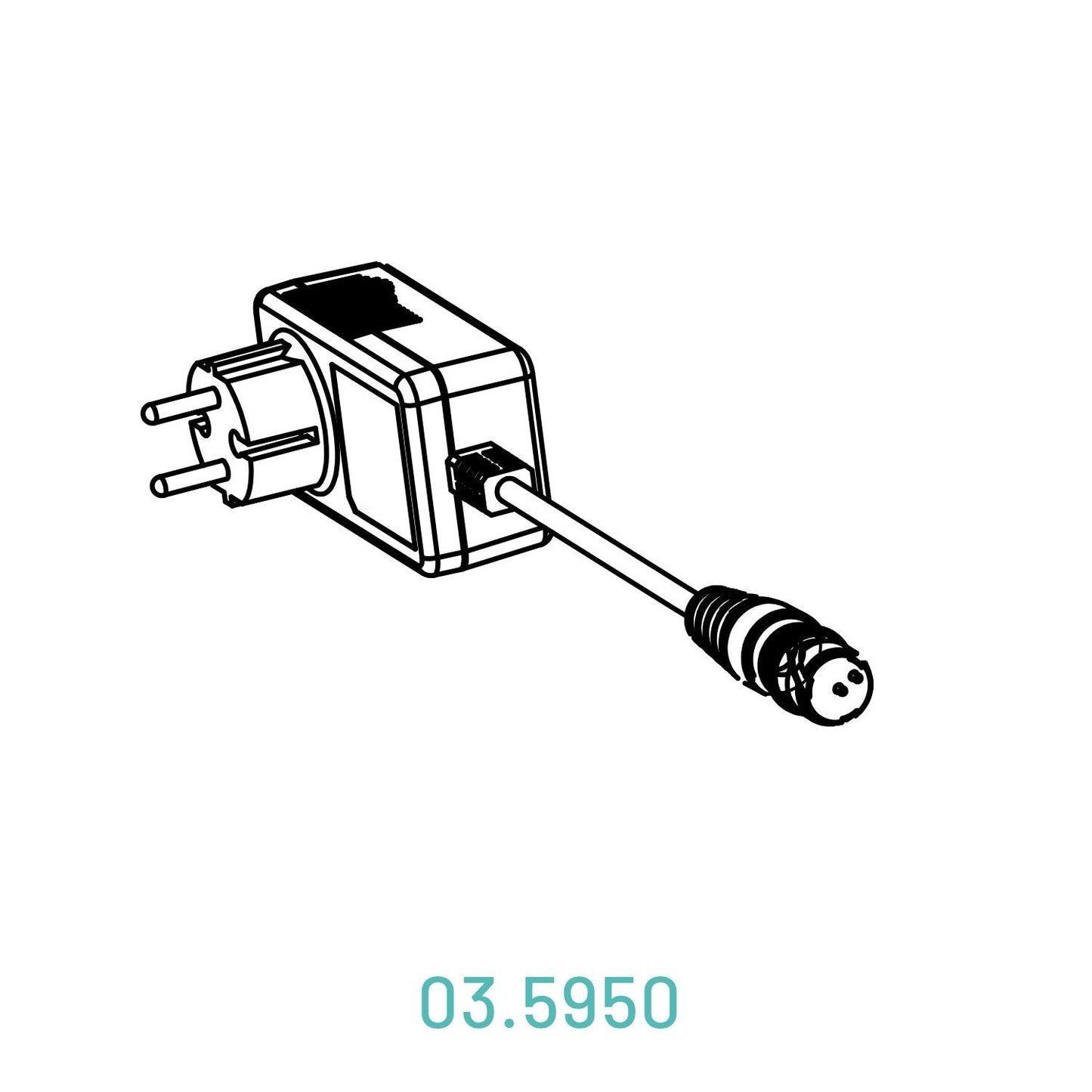 Scangrip 03.5950 - Recambio Power supply 24V, 2A