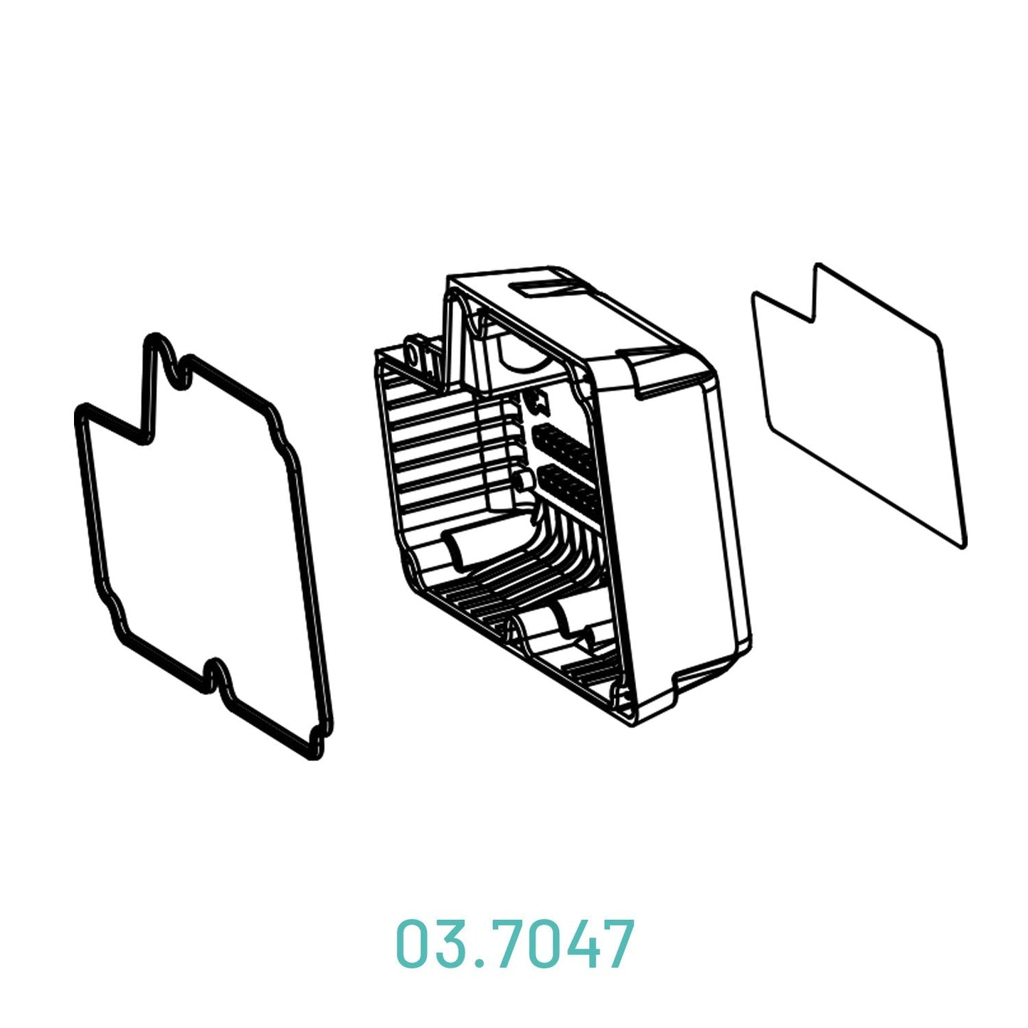 Scangrip 03.7047 - Recambio REAR COVER KIT