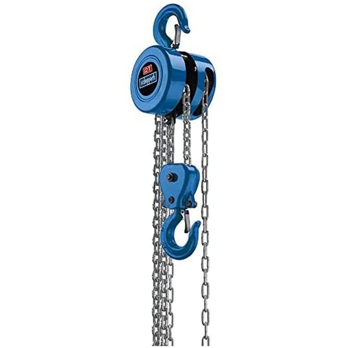 Scheppach 4907402000 - Polipasto manual de cadena CB02, 2000 kg, Elevación 3 m