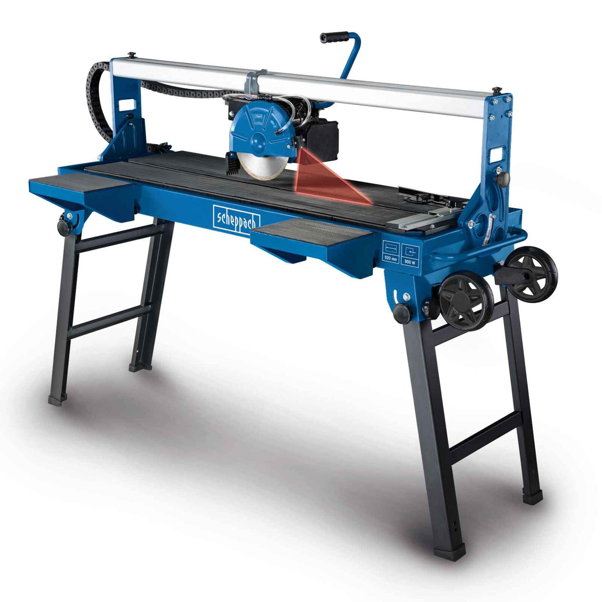 Scheppach 5906706901T - Cortadora de azulejos FS3600, 900 W, Longitud de corte 920 mm, Disco de 200 mm