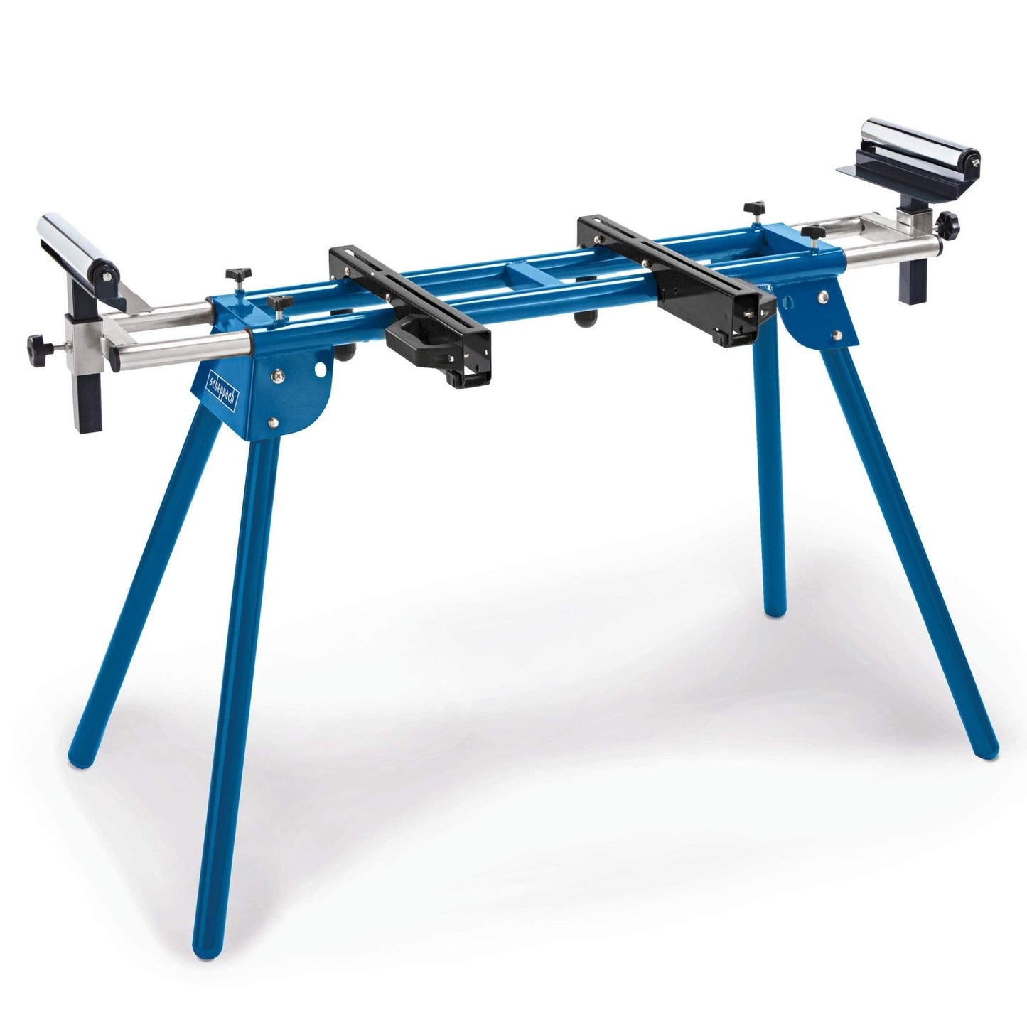 Scheppach 5907103900 - Mesa soporte para ingletadora UMF1600, Extensible 1,00-1,65 m, Hasta 200 kg
