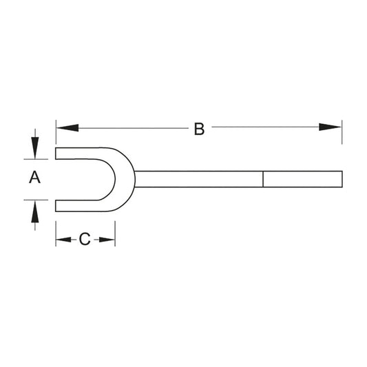 GEDORE 1.70 - Separation and assembly forks