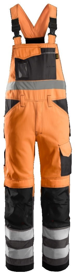Snickers Workwear - 0113 Peto Alta Visibilidad Clase 2 Naranja / Gris antracita - Ferrotecnia