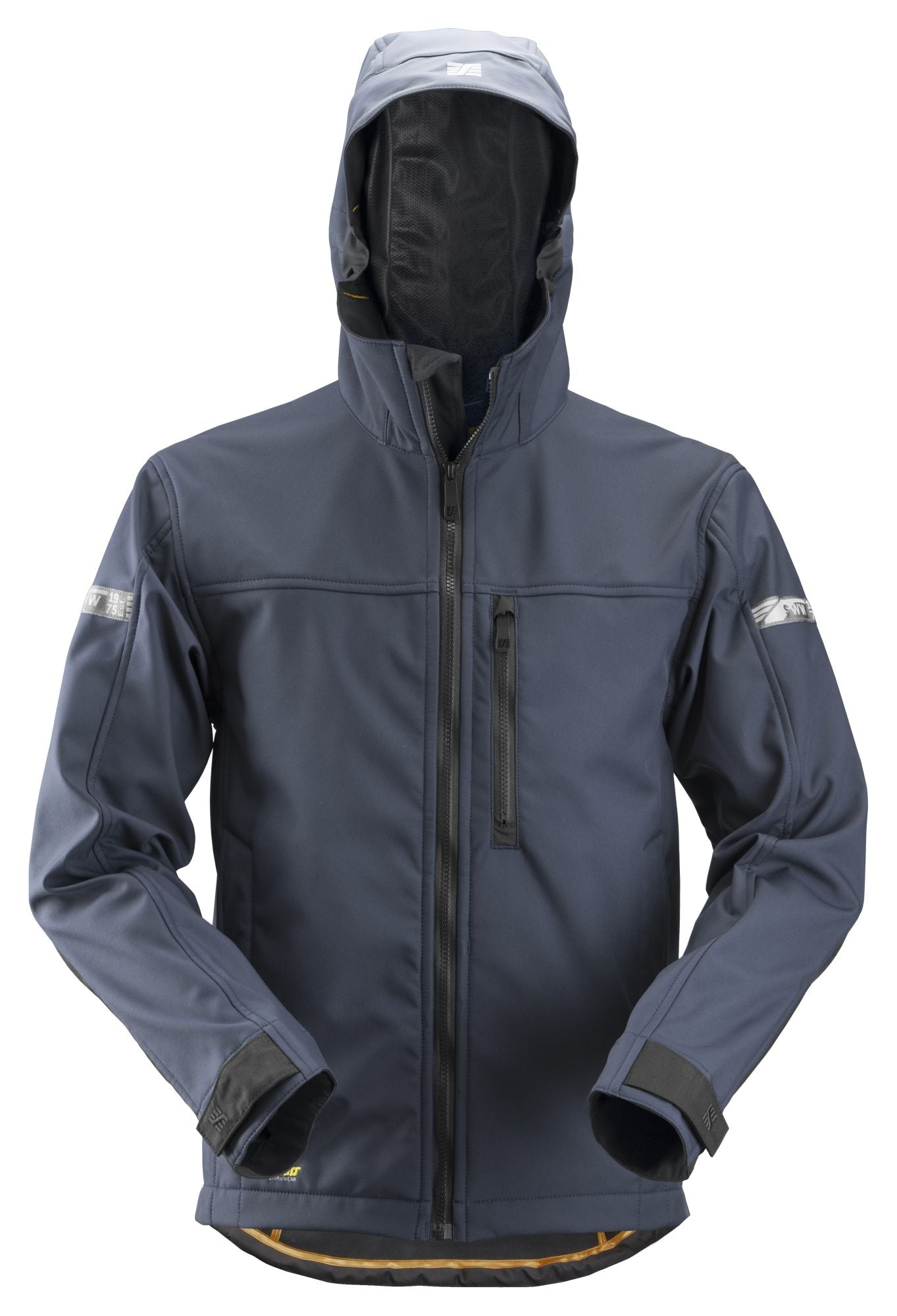 Snickers Workwear - 1229 Chaqueta Softshell con capucha AllroundWork azul marino/ negro - Ferrotecnia