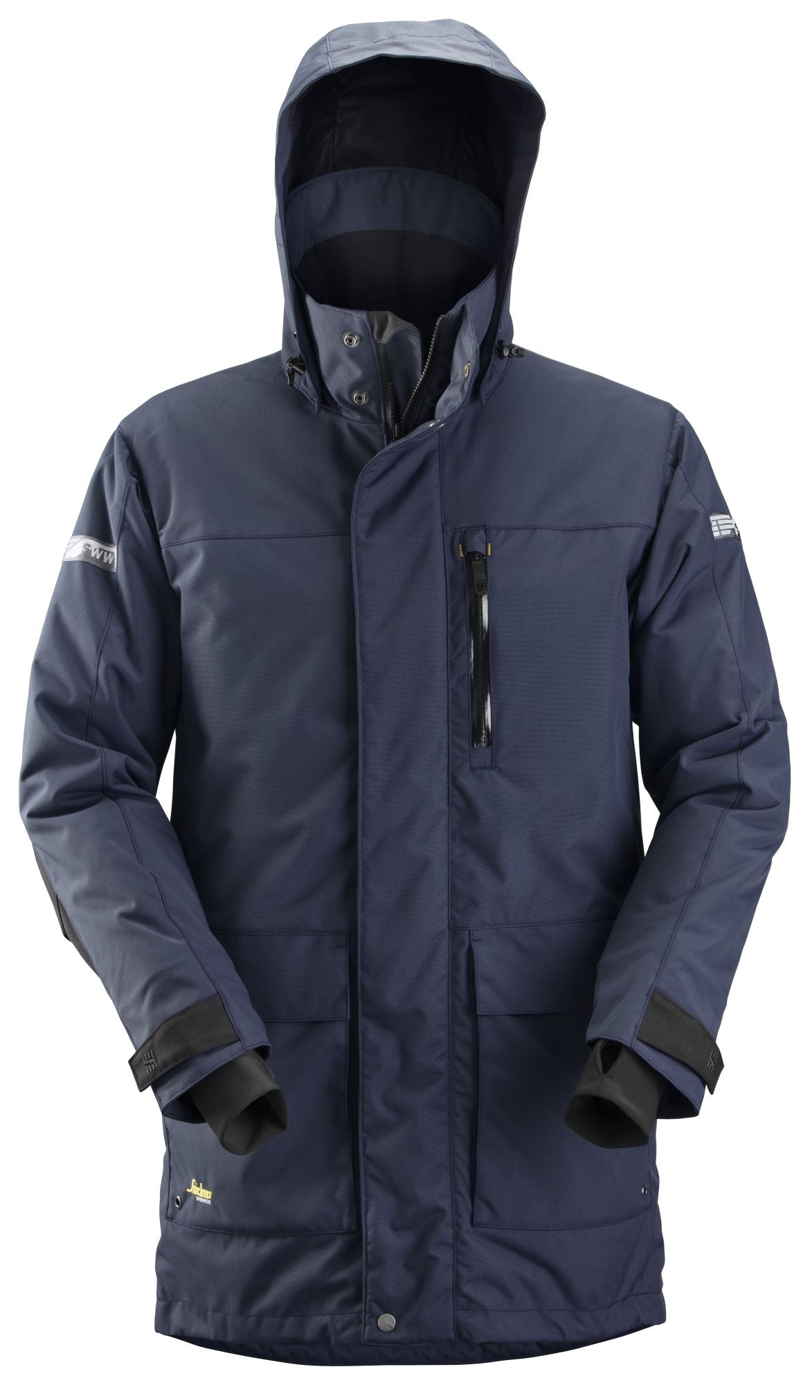 Snickers Workwear - 1800 Parka impermeable con aislamiento AllroundWork 37.5® azul marino/ negro - Ferrotecnia