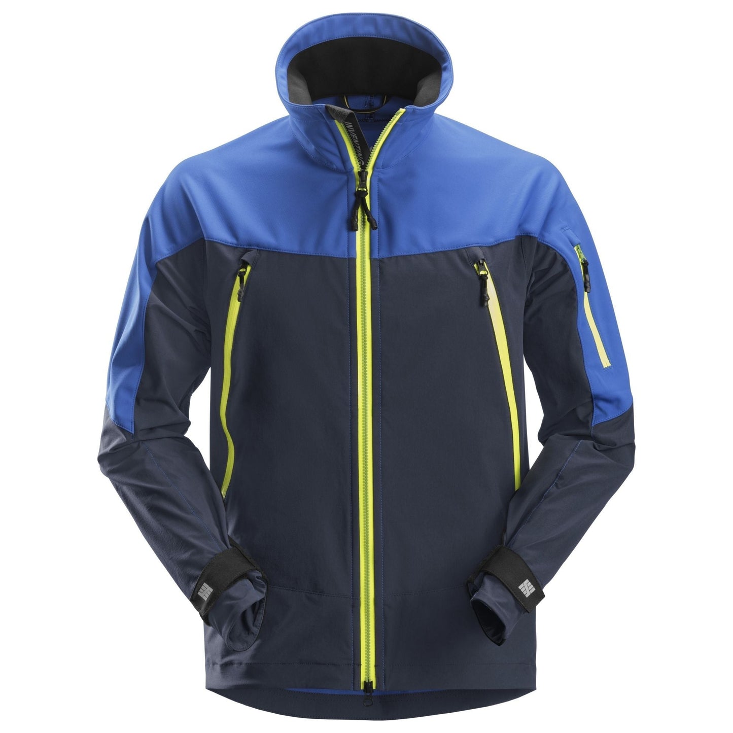 Snickers Workwear 19405695005 - Flexiwork Stretch SoftShell Jacket, True Blue - Navy Blue, Size M