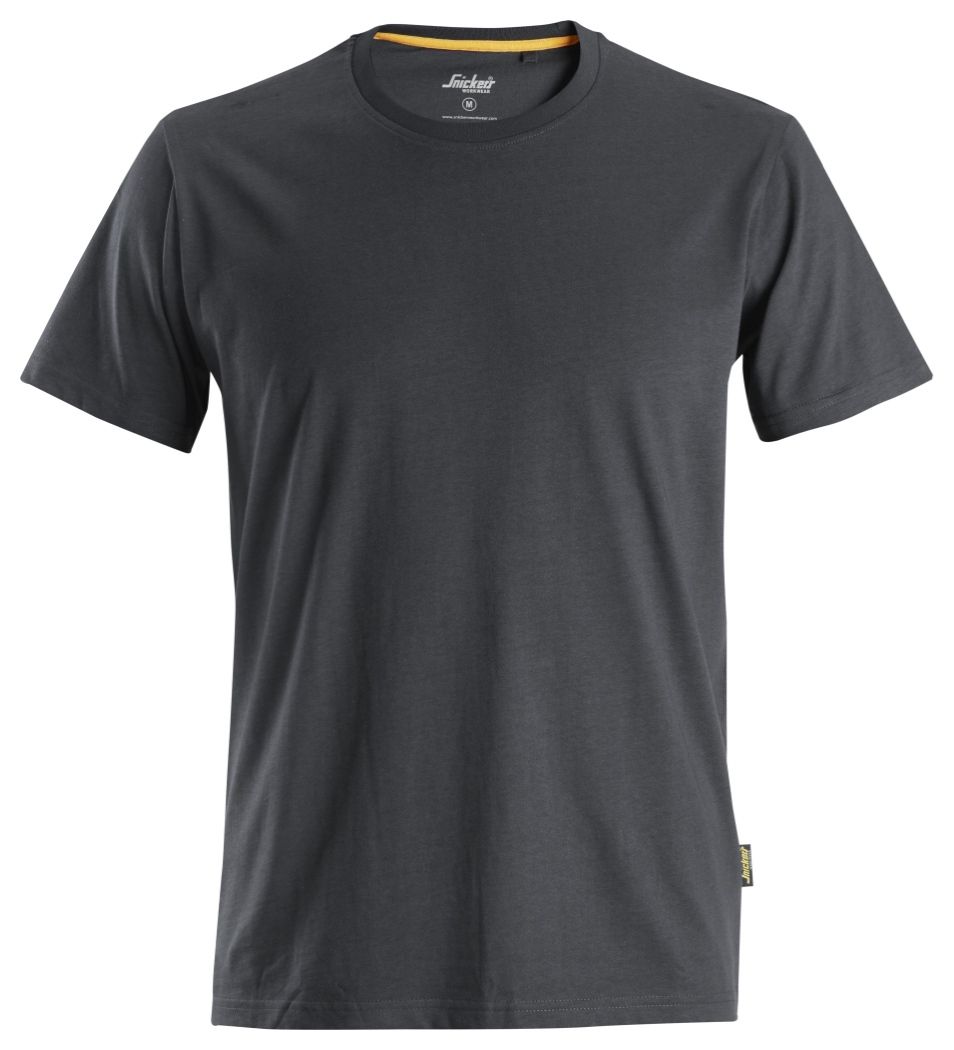 Snickers Workwear - 2526 Camiseta de algodón orgánico AllroundWork Gris acero - Ferrotecnia