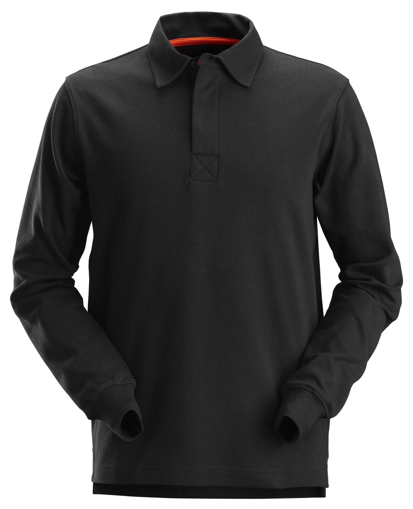 Snickers Workwear - 2612 Polo manga larga de rugby AllroundWork Negro - Ferrotecnia