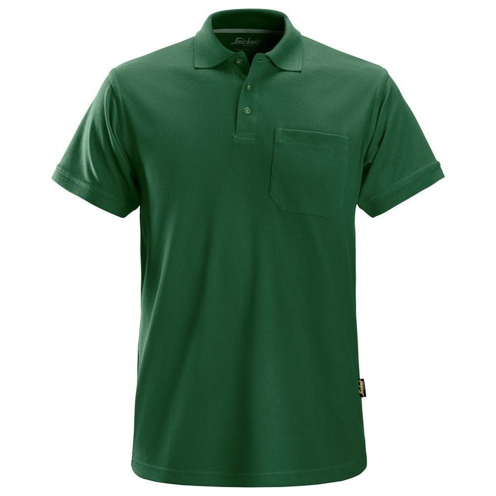 Snickers Workwear - 2708 Polo de manga corta clásico verde forestal - Ferrotecnia