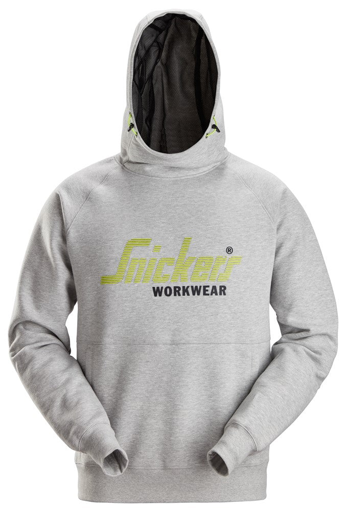 Snickers Workwear - 2845 Sudaderas con capucha y logo color gris jaspeado - Ferrotecnia