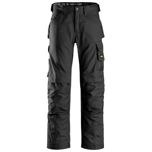 Snickers Workwear 33140404044 - 3314 Pantalón largo Canvas+ negro talla 44 - Ferrotecnia