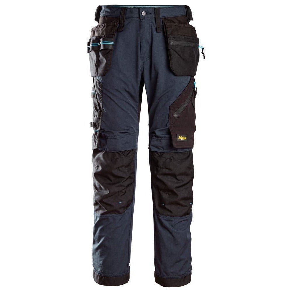 Snickers Workwear - 6210 Pantalones largos de trabajo con bolsillos flotantes LiteWork 37.5® azul marino-negro - Ferrotecnia
