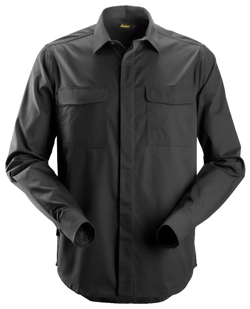 Snickers Workwear - 8510 Camisa Servicios manga larga Negro - Ferrotecnia