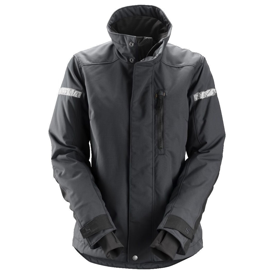 Snickers Workwear - 1107 Chaqueta de mujer aislante 37.5® AllroundWork gris acero/ negro