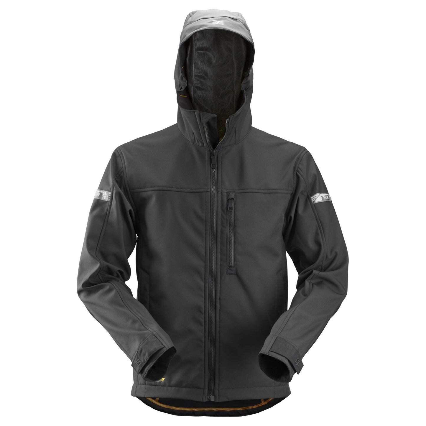 Snickers Workwear - 1229 Chaqueta Softshell con capucha AllroundWork negro