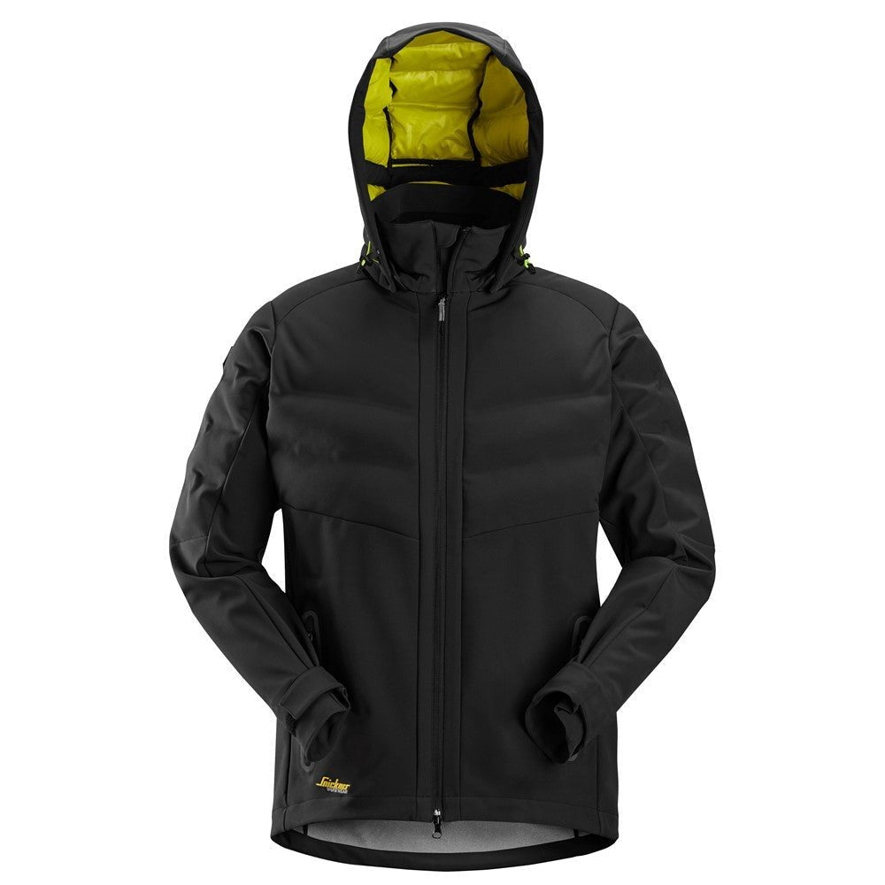 Snickers Workwear - 1950 Chaqueta cortavientos acolchada FlexiWork negro