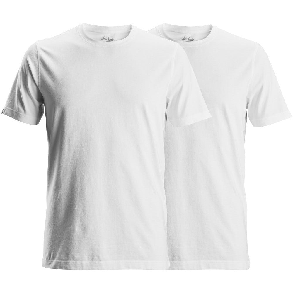 Snickers Workwear - 2529 Short-Sleeved T-Shirts (2-Pack) White