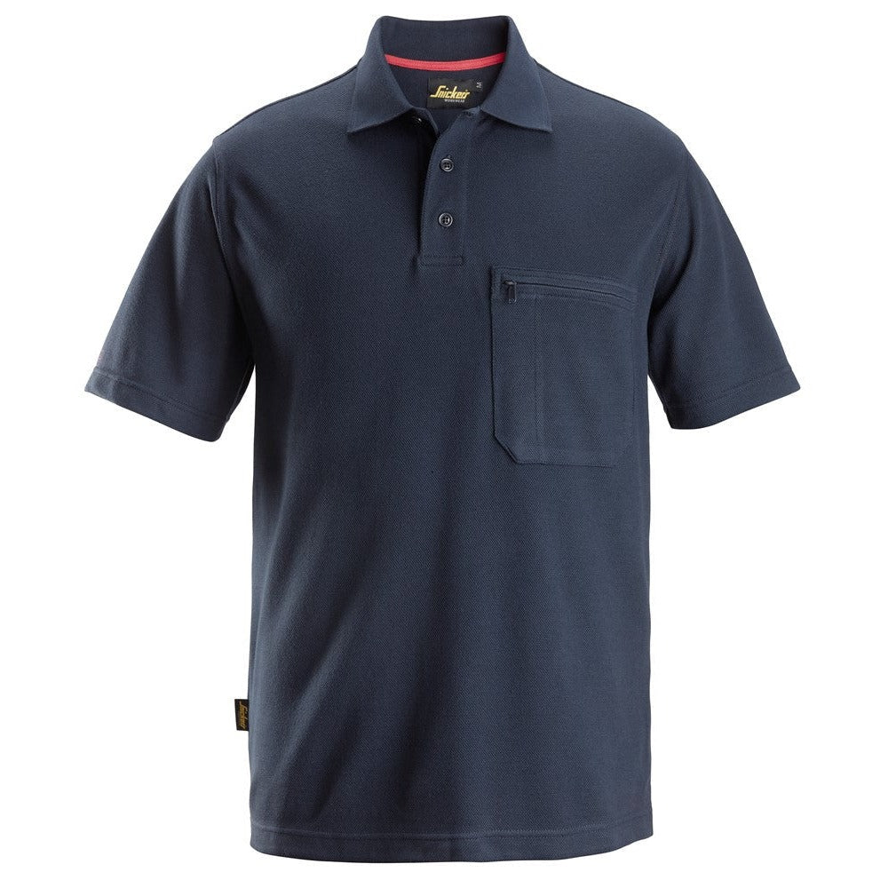 Snickers Workwear - 2760 Polo de manga corta ProtecWork azul marino