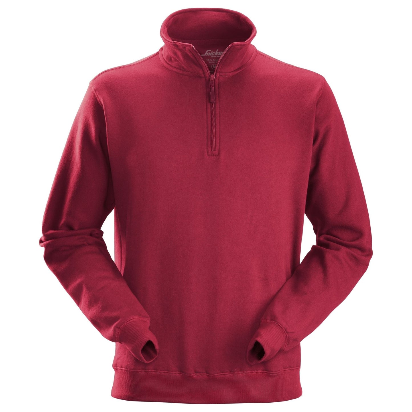 Snickers Workwear - 2818 Red Half Zip Sweatshirt