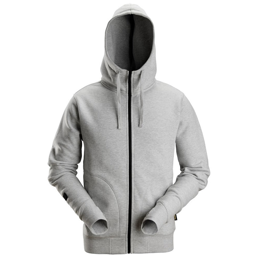 Snickers Workwear - 2890 Sudadera con capucha y cremallera completa AllroundWork gris jaspeado