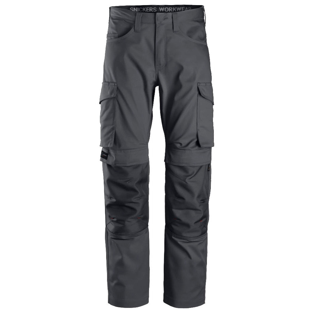 Snickers Workwear - 6801 Long Trousers Services + Knee Pad Holder Black