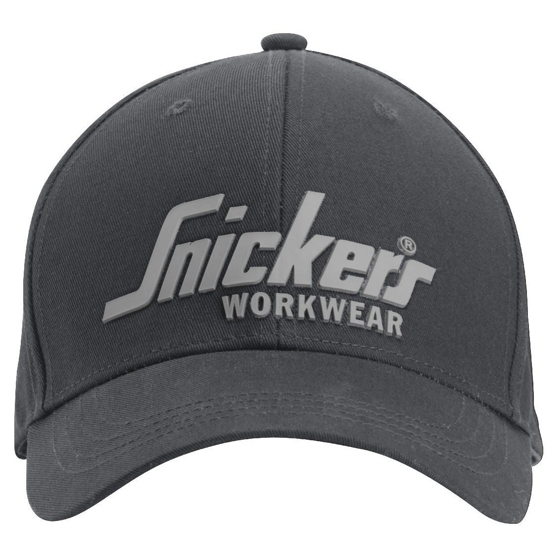 Snickers Workwear - 9041 3D Logo Cap Steel Grey