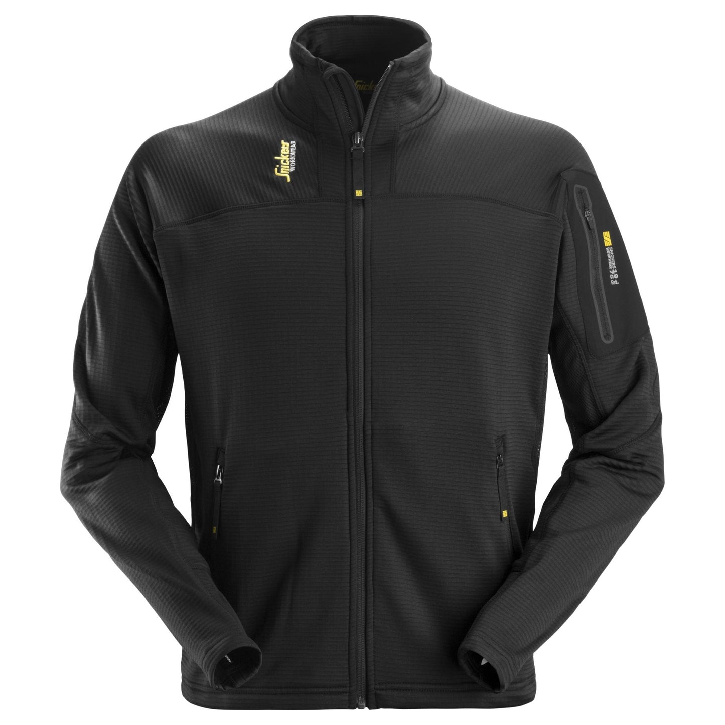 Snickers Workwear - 9438 Chaqueta de microforro polar Body Mapping negro