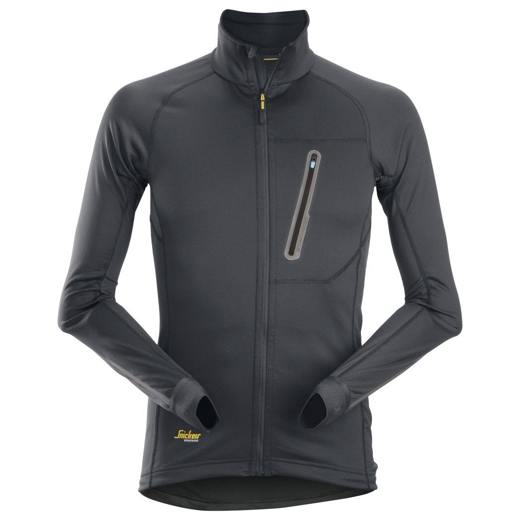 Snickers Workwear - Veste intermédiaire LiteWork 9448 Noir/Gris acier