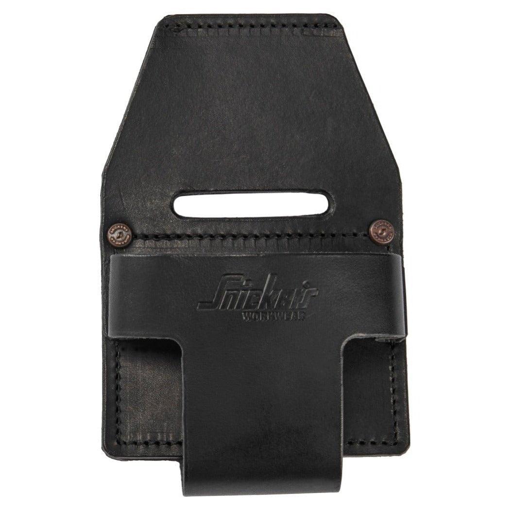 Snickers Workwear - 9768 Tape Measure Case 100% Black Leather