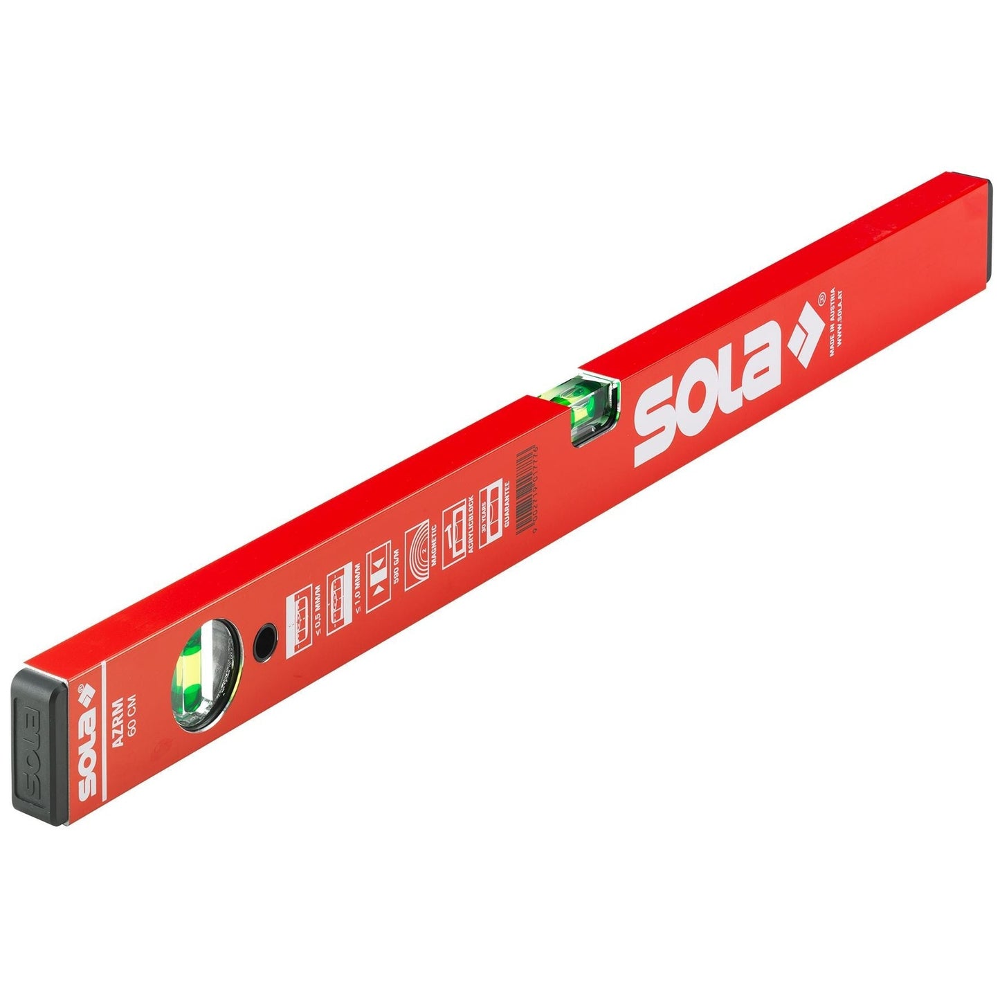 Sola AZRM80 - Niveau à bulle tubulaire magnétique AZRM (800 mm)