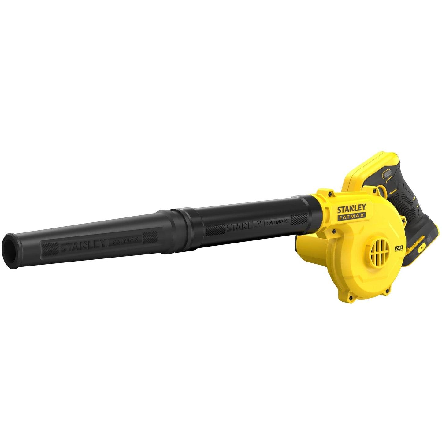 Soplador Compacto V20 Li-Ion 18V, 3 velocidades, velocidad del aire 80 m/s (288 km/h), caudal de aire 170 m³/h. Sin batería/cargador