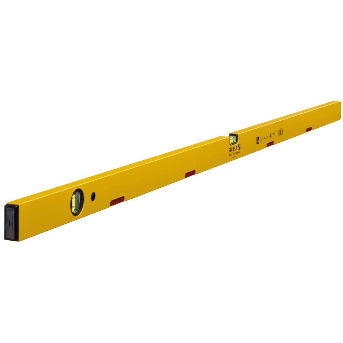 Stabila 28770 - Nivel de burbuja con base magnética Stabila Serie 70M de 150 cm.