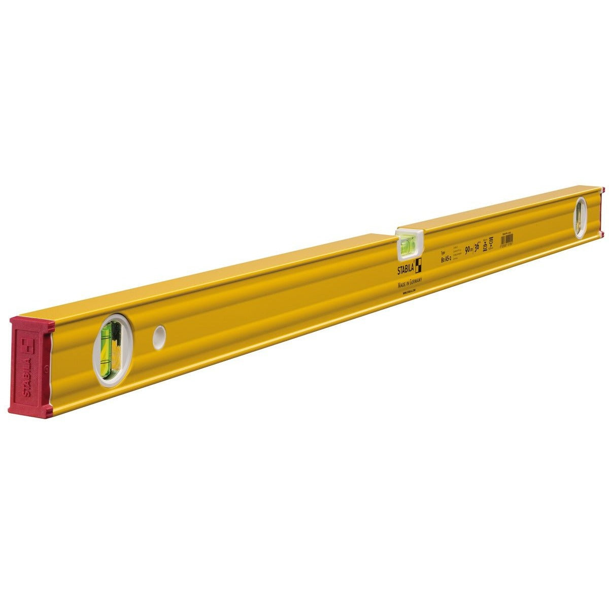 Stabila 191955 - Bubble level model 80 AS-2, 90 cm