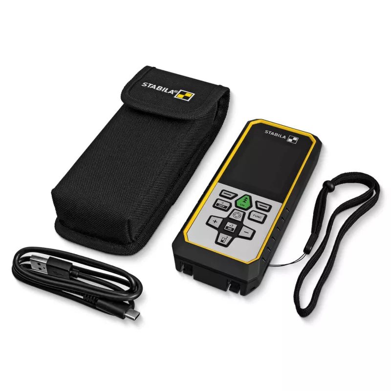 Stabila 20123 - Medidor de distancia láser LD 530 BT, Bluetooth 5.0 - Ferrotecnia