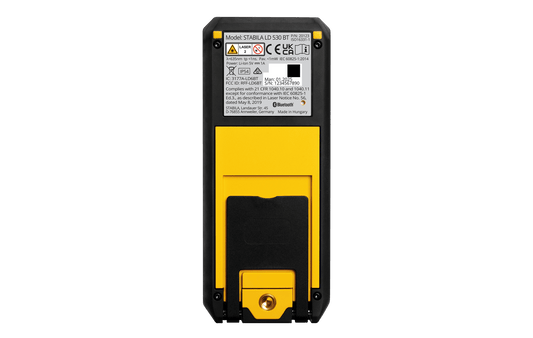 Stabila 20123 - Medidor de distancia láser LD 530 BT, Bluetooth 5.0 - Ferrotecnia