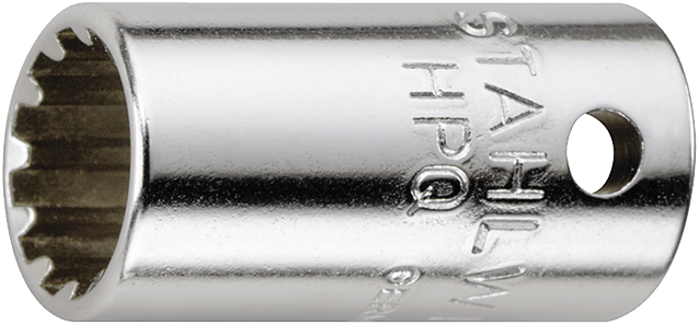 Stahlwille 01011012 - Llave de vaso 1/4" 3/8" L.23 mm - Ferrotecnia