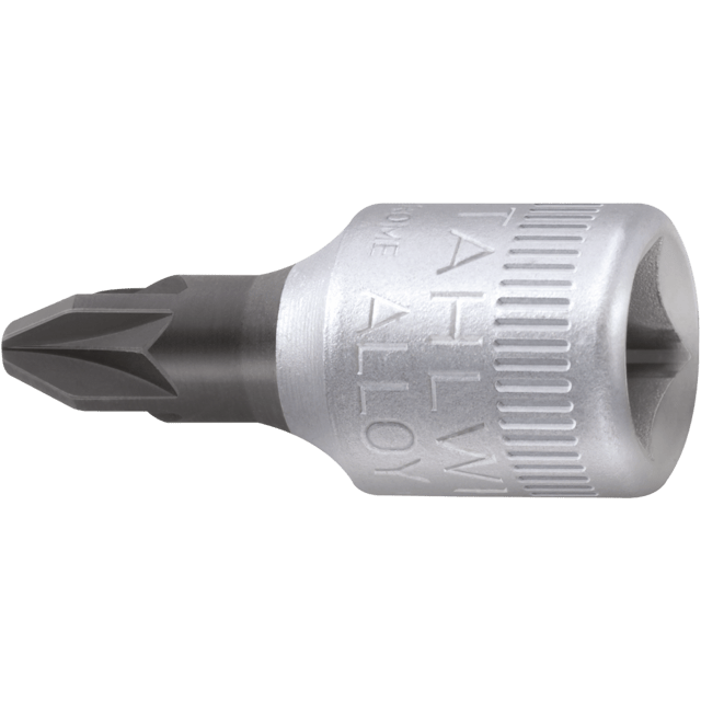Stahlwille 01300002 - 1/4" PZ2 L.28mm Screwdriver Socket Wrench