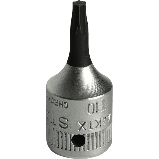 Stahlwille 01350010 - Llave de vaso destornillador 1/4" T10 L.28mm - Ferrotecnia