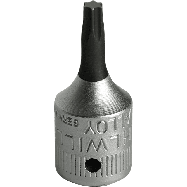 Stahlwille 01350015 - Llave de vaso destornillador 1/4" T15 L.28mm - Ferrotecnia