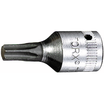 Stahlwille 01350040 - 1/4" T40 L.28mm Screwdriver Socket Wrench
