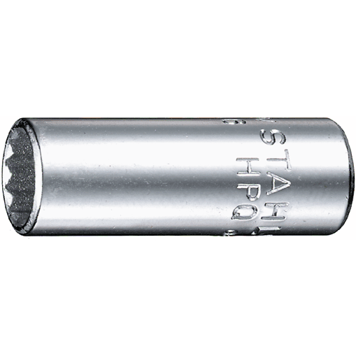 Stahlwille 01650016 - Llave de vaso 1/4" 1/4" L.31,8 mm - Ferrotecnia